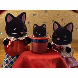 Sylvanian Families Midnight Cat Family - Additional view 5