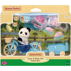 Sylvanian Families Cycle & Skate Set - Panda Girl