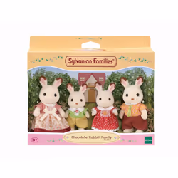 Sylvanian Families Chocolate Rabbit Family, 3 yr(s), Multicolour