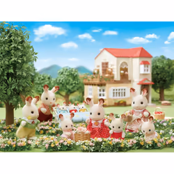 Sylvanian Families Chocolate Rabbit Family - Additional view 4