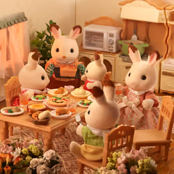 Sylvanian Families Chocolate Rabbit Family - Additional view 7