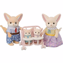 Sylvanian Families Fennec Fox Family, 3 yr(s), Multicolour