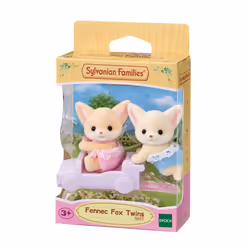 Sylvanian Families Fennec Fox Twins, 3 yr(s), Multicolour