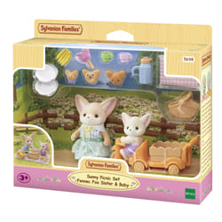 Sylvanian Families Sunny Picnic Set -Fennec Fox Sister & Baby