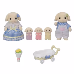 Sylvanian Families Flora Rabbit Family - Additional view 7