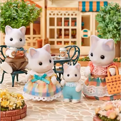 Sylvanian Families Latte Cat Family - Additional view 7