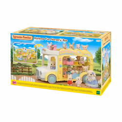 Sylvanian Families Rainbow Fun Nursery Bus