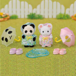 Sylvanian Families Nursery Friends - Rainy Day Duo - Additional view 4