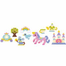 Aquabeads 31632 en Pastel Fairy Tale Set, 1 pc(s), 4 yr(s), Boy/Girl, Child, Polyvinyl chloride (PVC), Multicolour