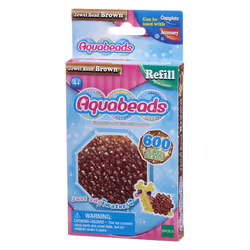 Aquabeads Jewel Bead Pack - Brown
