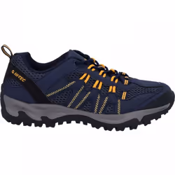 , Navy/Yellow) Jaguar Navy/Yellow Waterproof Vegan Friendly Mens Light Hiking Shoes - 7 (Adults'