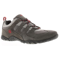 ) Hi-Tec Mens Walking Shoes Quadra ii Lace Up grey UK Size - Grey, 12 (Adults'