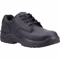 ) Magnum Precision Sitemaster Low Leather Black Safety Shoes - Black, 14 (Adults'