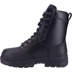 ) Magnum Elite Shield MET Leather Black Safety Boots - Black, 3 (Adults'