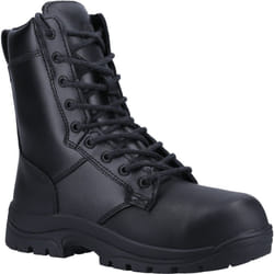 ) Magnum Elite Shield MET Leather Black Safety Boots - Black, 4.5 (Adults'