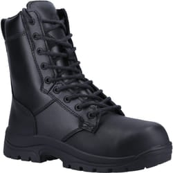 ) Magnum Elite Shield MET Leather Black Safety Boots - Black, 5.5  (Adults'