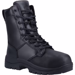 ) Magnum Elite Shield MET Leather Black Safety Boots - Black, 13 (Adults'