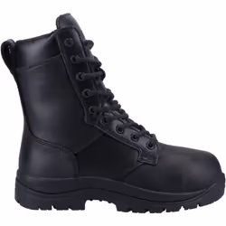 ) Magnum Elite Shield MET Leather Black Safety Boots - Black, 13 (Adults'