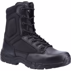 ) Magnum Viper Pro 8.0 Plus Faux Leather Black Safety Boots - Black, 14 (Adults'