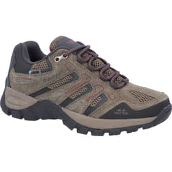 ) Hi-Tec Torca Low Mesh Women's Dark Taupe/Charcoal Hiking Boots - Brown, 7 (Adults'