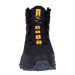 ) Hi-Tec Rainier Polyester Men's Black Hiking Boots - Black, 11 (Adults'
