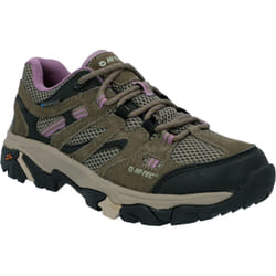 ) Hi-Tec Apex Lite Low Polyester Women's Taupe Hiking Boots - Brown, 4 (Adults'