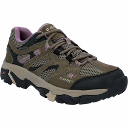 ) Hi-Tec Apex Lite Low Polyester Women's Taupe Hiking Boots - Brown, 7 (Adults'