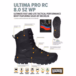 Magnum Ultima Pro Rc 8.0 Sz Wp Waterproof - Herren Stiefel Boots Schwarz M810070-021 Original - black, EU 46 UK 12