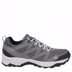 , Grey) Saunter WP Grey Dri-Tech Waterproof Protective Toe Overlay Mens Lightweight Shoes - 9 (Adults'