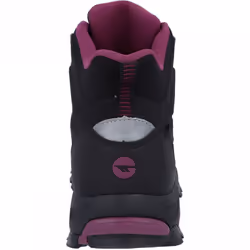 , Black/Burgundy) Jackdaw Mid WP Black/Burgundy Waterproof The Duke of Edinburghs Award Recommend Walking Boots - 7 (Adults'
