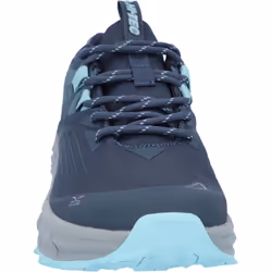 ) Hi-Tec Fuse Trail Low Polyester Mesh Women's Grisaille/Flintstone Trainers - Blue, 4 (Adults'