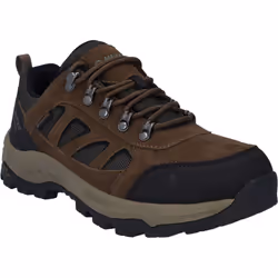 ) Hi-Tec Bandera Expedition Low Leather Men's Smokey Brown/Khaki Hiking Boots - Brown, 13 (Adults'