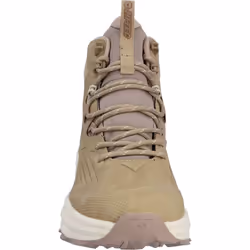 ) Hi-Tec Fuse Trek Mid Polyester Women's Taupe/Whitecap Grey/Warm Taupe Hiking Boots - Brown, 5 (Adults'