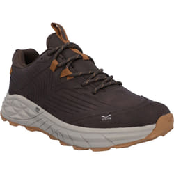 ) Hi-Tec Fuse Trek Polyester Men's Chocolate Brown/Timber Wolf Trainers - Brown, 10 (Adults'