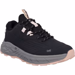 ) Hi-Tec Fuse Trek Polyester Women's Black/Steeple Grey/Cameo Rose Trainers - Black, 5 (Adults'
