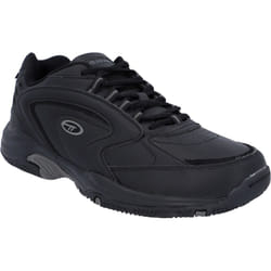 ) Hi-Tec Blast Lite Wide Polyurethane Men's Black Trainers - Black, 7 (Adults'