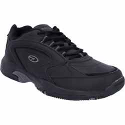 ) Hi-Tec Blast Lite Wide Polyurethane Men's Black Trainers - Black, 12 (Adults'