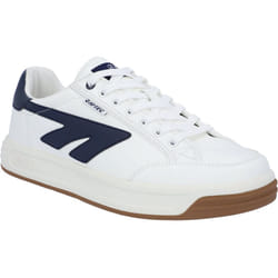 ) Hi-Tec Freedom Polyurethane Men's White/Navy Trainers - White, 7 (Adults'