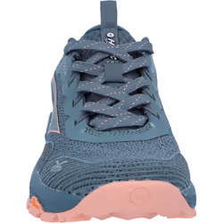 ) Hi-Tec Geo Nakuru Polyester Women's Flintstone/Coral Hiking Boots - Blue, 6 (Adults'