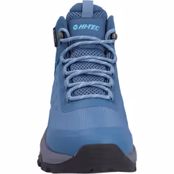 ) Hi-Tec Storm Expedition Sport Polyester Women's Mid Blue Hiking Boots - Blue, 4 (Adults'