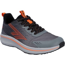 ) Hi-Tec Santorini Polyester Men's Black/Quiet Shade Trainers - Black, 12 (Adults'