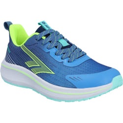 ) Hi-Tec Santorini Polyester Women's Estate Blue/Moonlit Blue Trainers - Blue, 8 (Adults'