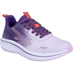 ) Hi-Tec Santorini Polyester Women's Mystical/Thistle/Burnt Coral Trainers - Purple, 8 (Adults'