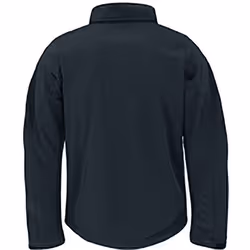 B&C Mens Hooded Softshell Breathable, Waterproof & Windproof Jacket (Fleece Lining) - 3XL, Navy Blue