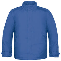B&C Mens Real+ Premium Windproof Thermo-Isolated Jacket (Waterproof PU Coating) - S, Royal