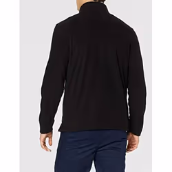 Regatta Mens Plain Micro Fleece Full Zip Jacket (Layer Lite) - M, Black
