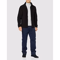 Regatta Mens Plain Micro Fleece Full Zip Jacket (Layer Lite) - M, Black