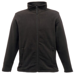 Regatta Mens Plain Micro Fleece Full Zip Jacket (Layer Lite) - XL, Black