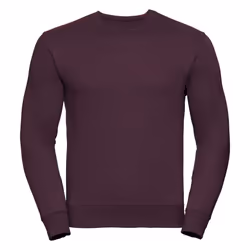 Russell Mens Authentic Sweatshirt (Slimmer Cut) - L, Burgundy