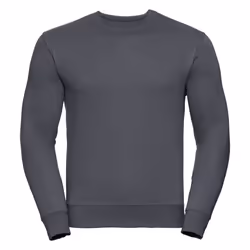 Russell Mens Authentic Sweatshirt (Slimmer Cut) - XS, Convoy Grey